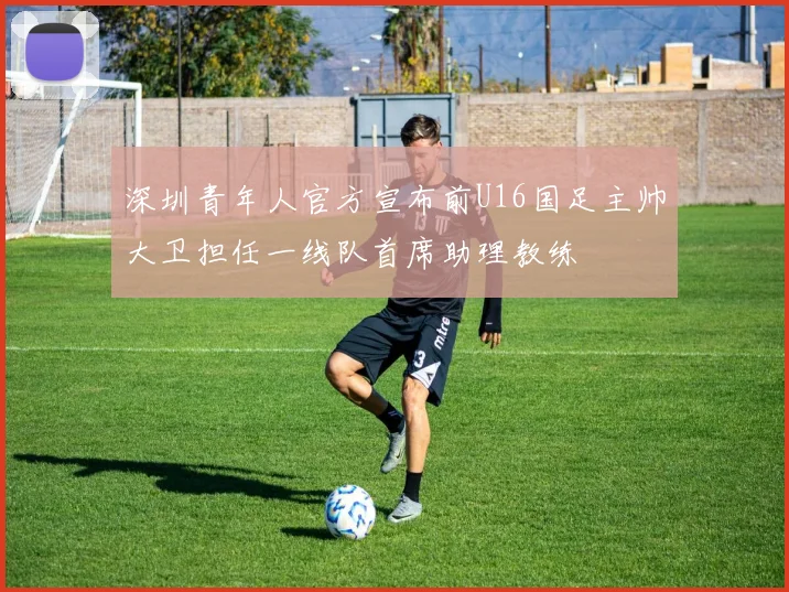 深圳青年人官方宣布前U16国足主帅大卫担任一线队首席助理教练